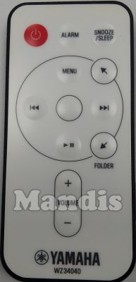 T&eacute;l&eacute;commande d'origine YAMAHA WZ34040