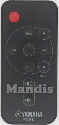 Télécommande d'origine YAMAHA WZ34080 (WZ340800)