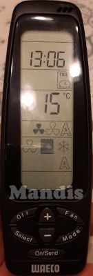 T&eacute;l&eacute;commande d'origine WAECO EC3000AC