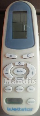 T&eacute;l&eacute;commande d'origine WELSTAR D-12407