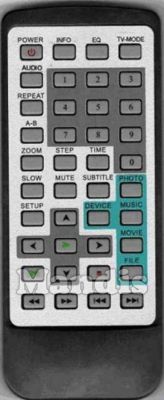 Télécommande d'origine WOXTER ICase35Player