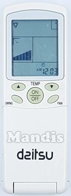 T&eacute;l&eacute;commande d'origine DAITSU YR-H47