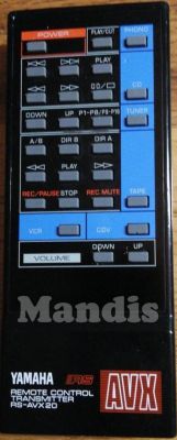 Télécommande d'origine YAMAHA RS-AVX20