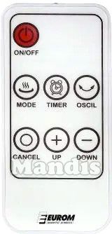 T&eacute;l&eacute;commande d'origine EUROM EUROM001