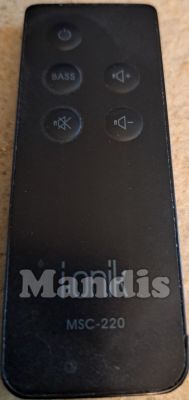 T&eacute;l&eacute;commande d'origine I.ONIK MSC-220