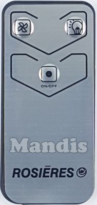 T&eacute;l&eacute;commande d'origine ROSIERES 49028897