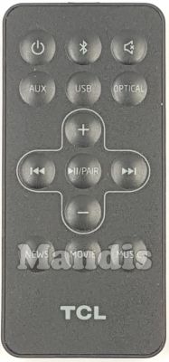 T&eacute;l&eacute;commande d'origine TCL MA06TS5TSPN03RC1