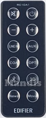 T&eacute;l&eacute;commande d'origine EDIFIER RC10A1