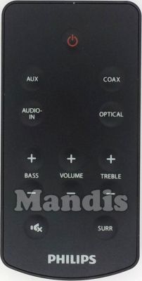 Télécommande d'origine PHILIPS 996510058532 Télécommande d'origine PHILIPS 996510058532
