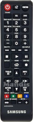 Télécommande d'origine SAMSUNG TM1241 (AH59-02555A)