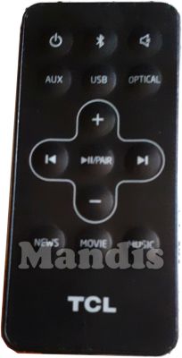 Télécommande d'origine TCL TCL001