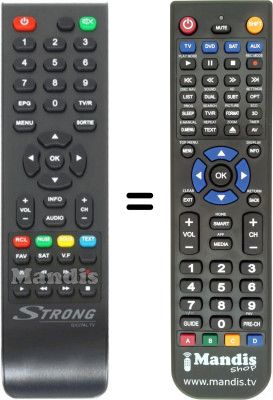 T&eacute;l&eacute;commande &eacute;quivalente TEKCOMM TCT1400