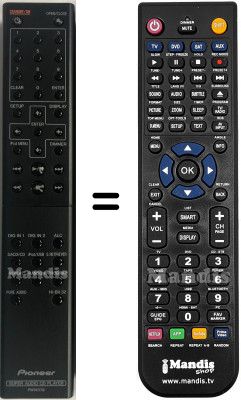 Télécommande équivalente PWW1179