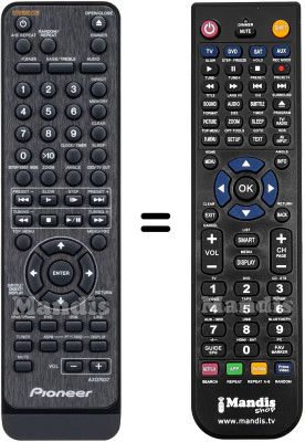 Télécommande équivalente AXD7637