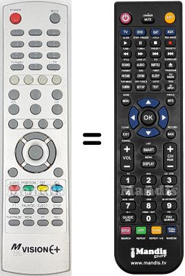 T&eacute;l&eacute;commande &eacute;quivalente REMCON2223