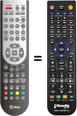 T&eacute;l&eacute;commande &eacute;quivalente Tokai007