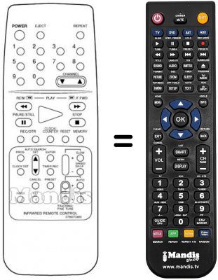 T&eacute;l&eacute;commande &eacute;quivalente Sinudyne SV 9084