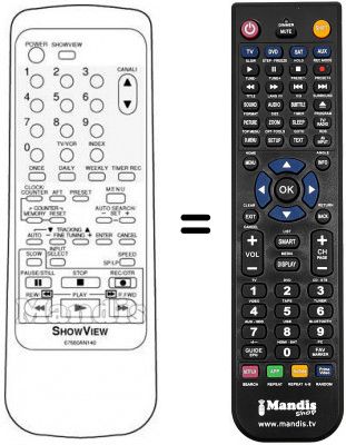 T&eacute;l&eacute;commande &eacute;quivalente Sinudyne SV 9088