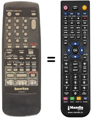 T&eacute;l&eacute;commande &eacute;quivalente Sinudyne SV 9089