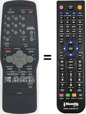 T&eacute;l&eacute;commande &eacute;quivalente Sinudyne 07660BM440