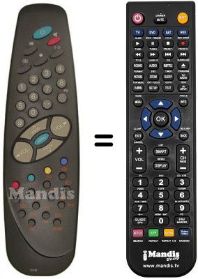 Télécommande équivalente Seg MADRID