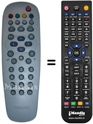 Télécommande équivalente SCHNEIDER FRANCE 14 PT 1574 / C Télécommande équivalente SCHNEIDER FRANCE 14 PT 1574 / C