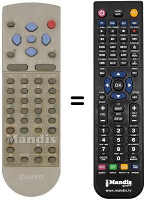 T&eacute;l&eacute;commande &eacute;quivalente 3139 228 82572