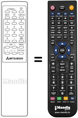 Télécommande équivalente 290P-015030 Télécommande équivalente 290P-015030