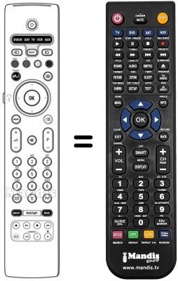 Télécommande équivalente SCHNEIDER FRANCE 37 PF 9830 Télécommande équivalente SCHNEIDER FRANCE 37 PF 9830