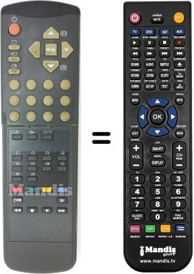 Télécommande équivalente 3F14-00037-280