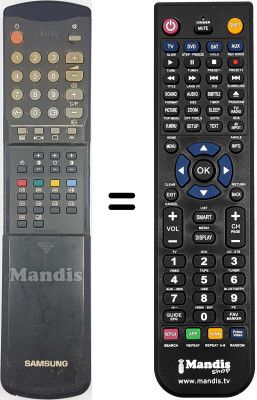 Télécommande équivalente 3F14-00033-061