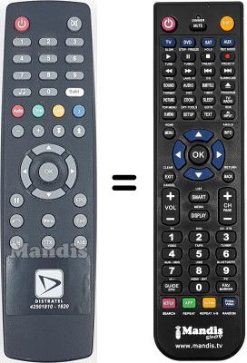 T&eacute;l&eacute;commande &eacute;quivalente 42501810-1820