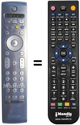 Télécommande équivalente SCHNEIDER FRANCE 42 PF 9966 Télécommande équivalente SCHNEIDER FRANCE 42 PF 9966