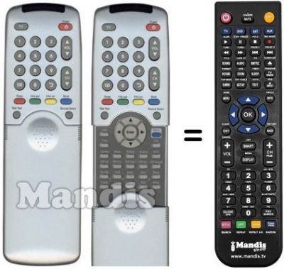 Télécommande équivalente Trans Continents TR-42500 P