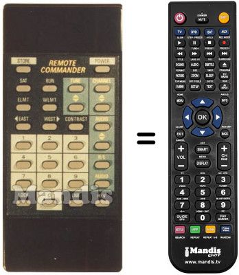 Télécommande équivalente SR 960 ST-P Télécommande équivalente SR 960 ST-P