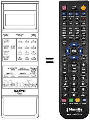 T&eacute;l&eacute;commande &eacute;quivalente 613.113.5949