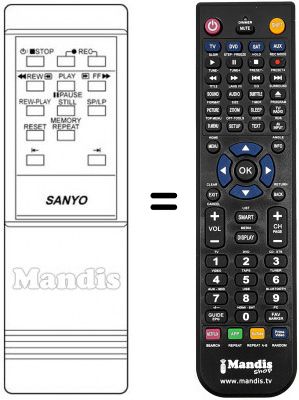T&eacute;l&eacute;commande &eacute;quivalente 613.079.2624