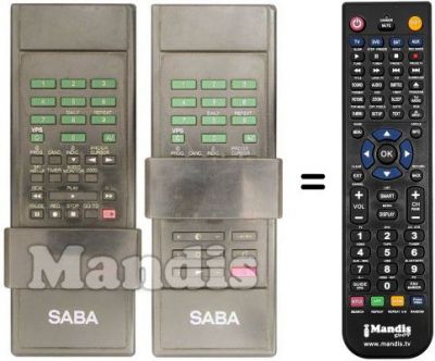 Télécommande équivalente 6A 10 E Télécommande équivalente 6A 10 E