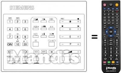 T&eacute;l&eacute;commande &eacute;quivalente 754071