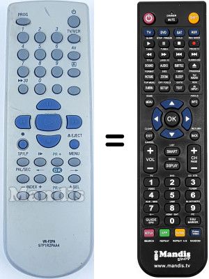 T&eacute;l&eacute;commande &eacute;quivalente WATON VRF 2 PA