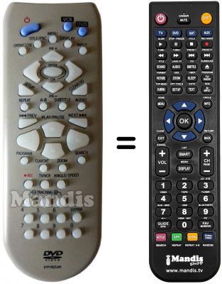 Télécommande équivalente 97P1R2ZJA6