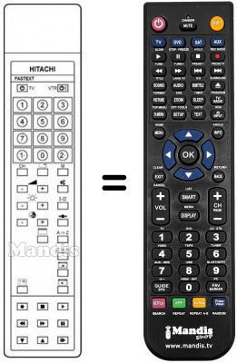 T&eacute;l&eacute;commande &eacute;quivalente A 518615