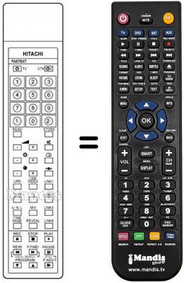T&eacute;l&eacute;commande &eacute;quivalente A 518612