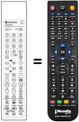T&eacute;l&eacute;commande &eacute;quivalente A 518617
