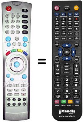 Télécommande équivalente POWER SKY AF-9300 PVR