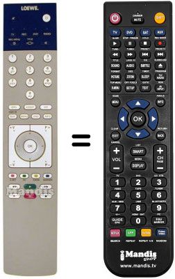 Télécommande équivalente ASSIST 2