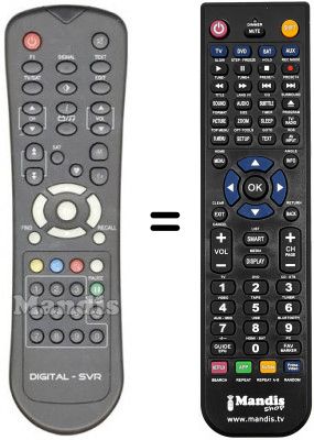 T&eacute;l&eacute;commande &eacute;quivalente OPTEX BT6600-TS