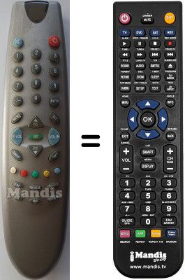 Télécommande équivalente BK 55 S