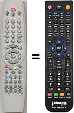 T&eacute;l&eacute;commande &eacute;quivalente RC 5011