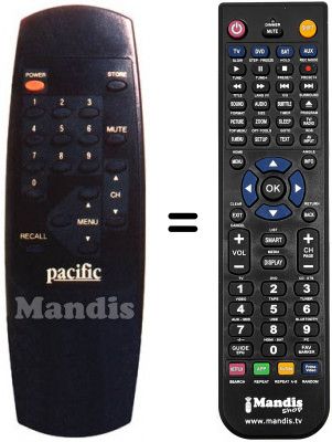 T&eacute;l&eacute;commande &eacute;quivalente DIAMOND